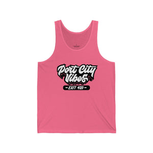 Port City Vibes EXIT 420 Jersey Tank