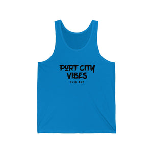 Port City Vibes EXIT 420 Jersey Tank