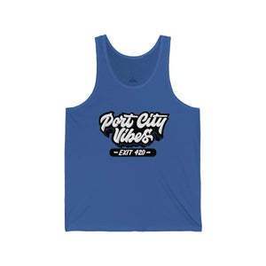 Port City Vibes EXIT 420 Jersey Tank