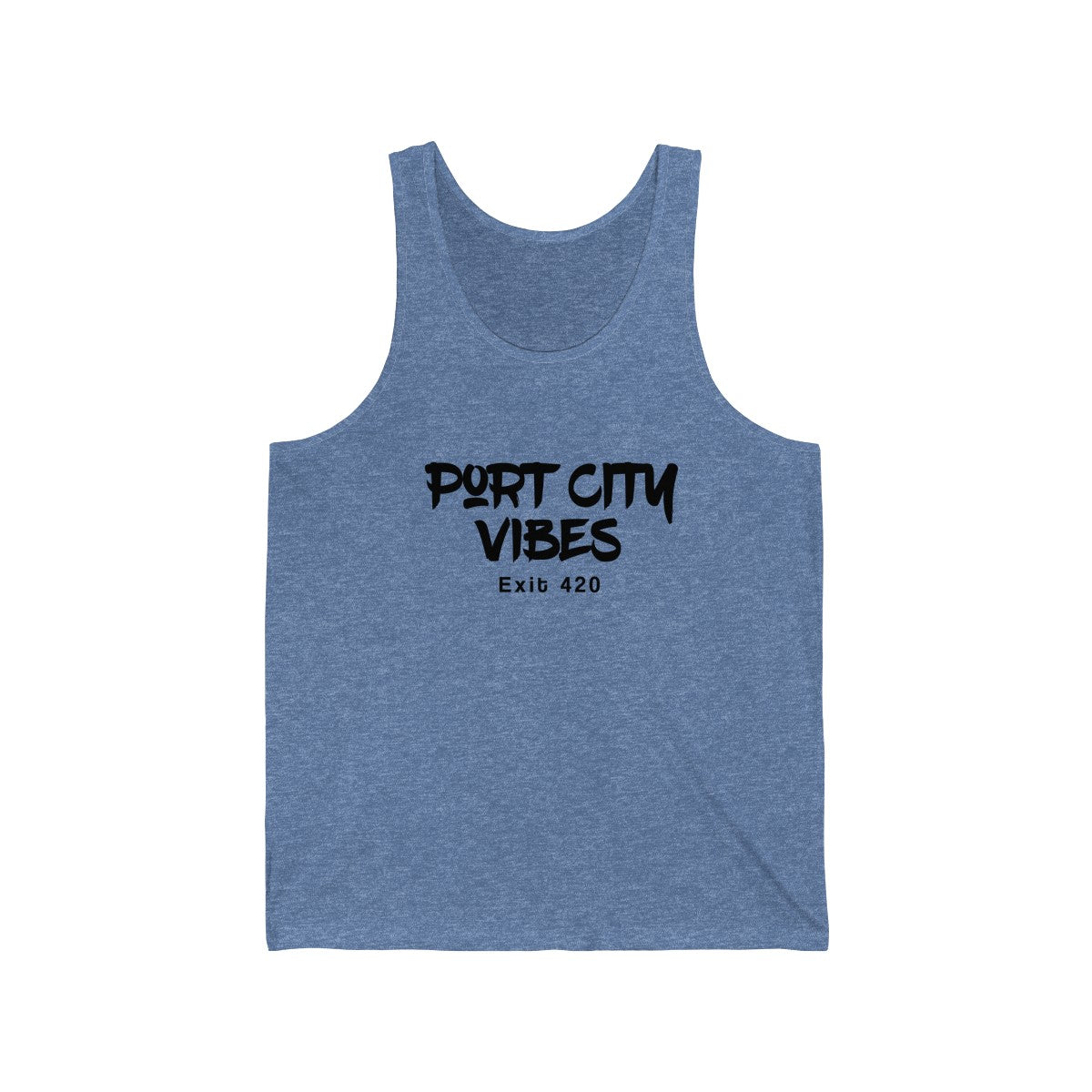 Port City Vibes EXIT 420 Jersey Tank