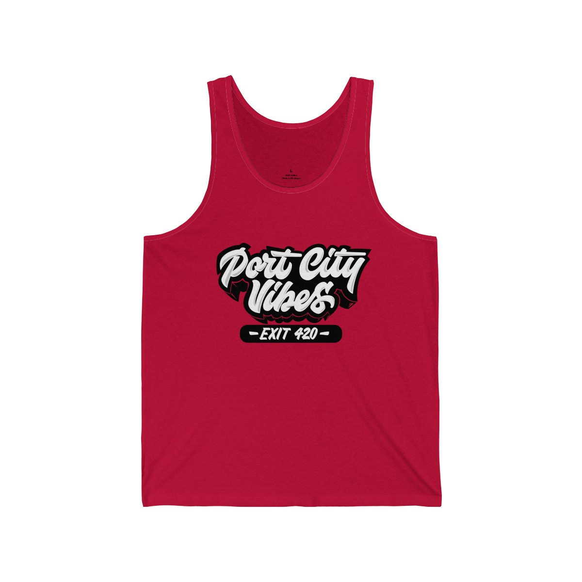 Port City Vibes EXIT 420 Jersey Tank