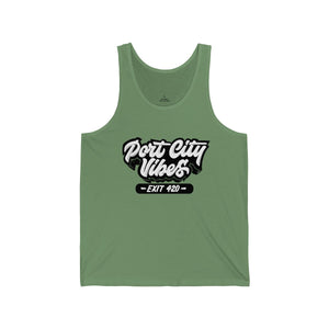 Port City Vibes EXIT 420 Jersey Tank